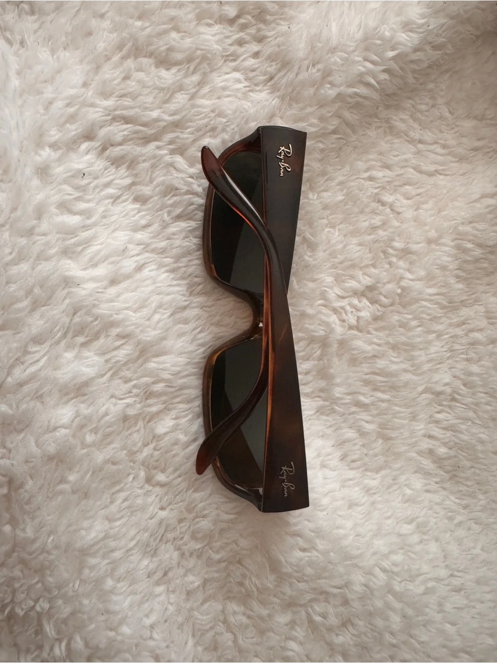 Ray-Ban Brown Tortoiseshell Women's Rectangle Sunglasses